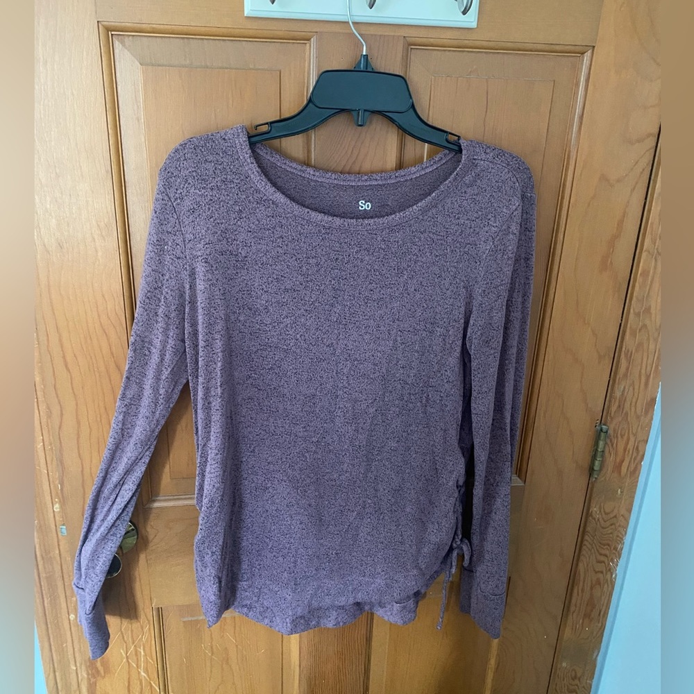Khols So purple long sleeve shirt